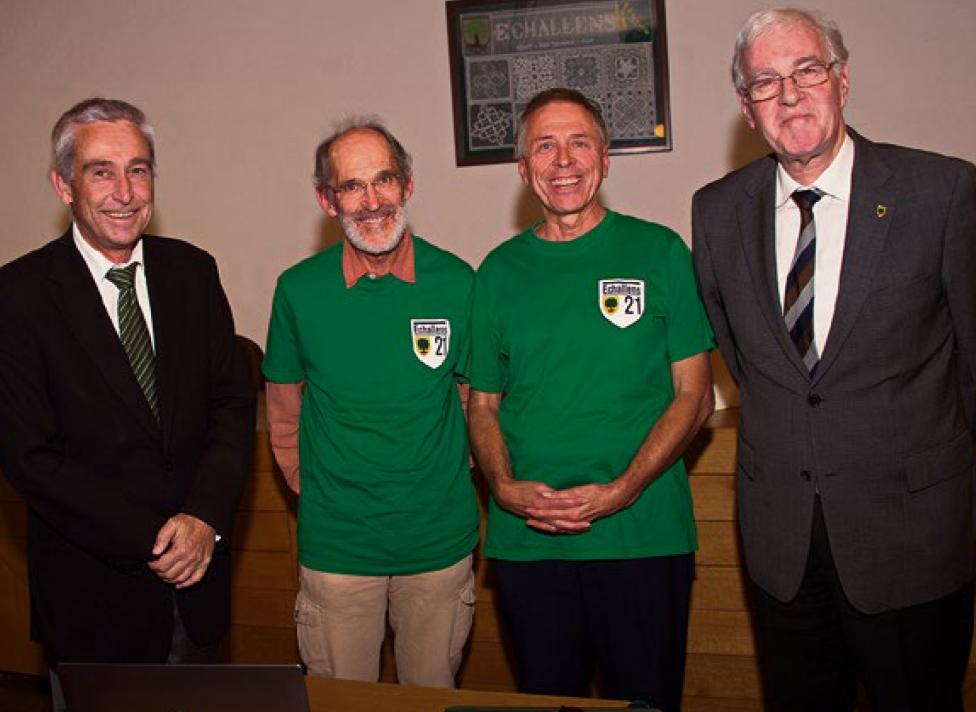 François Marthaler, Jean-Claude Botteron, August Hangartner, Jean-Paul Nicoulin